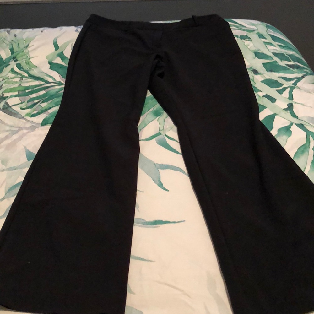 Black trouser pants